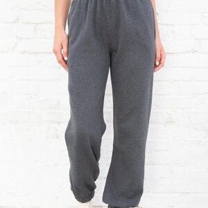 Brandy Melville dark gray Rosa sweatpants